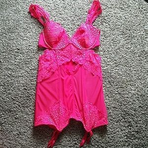 Victoria's secret lingerie corset